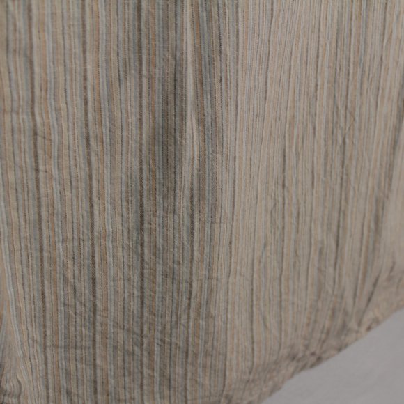 Joseph Abboud Shirt Men's XL Multicolor Short Sleeve Striped Linen - Picture 11 of 12